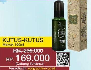 Promo Harga TAMBA WARAS Kutus Kutus Minyak Balur 100 ml - Yogya