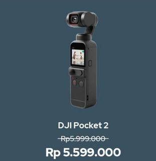 Promo Harga DJI Osmo Pocket | Gimbal Camera 2  - iBox