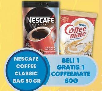 Promo Harga Nescafe Classic Coffee 50 gr - Hypermart