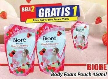 Promo Harga BIORE Body Foam Beauty 450 ml - Hari Hari