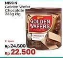 Promo Harga Nissin Golden Wafers Chocolate 300 gr - Indomaret