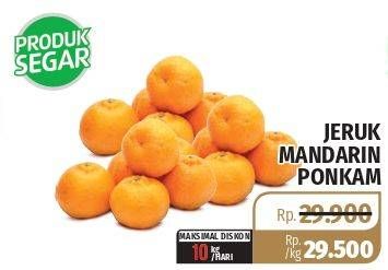 Promo Harga Jeruk Mandarin Ponkam  - Lotte Grosir