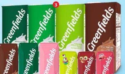 Promo Harga GREENFIELDS UHT Choco Malt, Full Cream 1000 ml - Carrefour