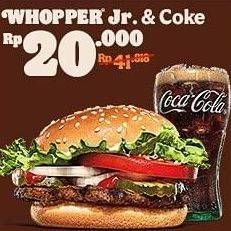 Promo Harga BURGER KING Burger  - Burger King