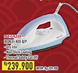 Promo Harga Sharp EI-N05 Iron Blue, Pink  - Hypermart