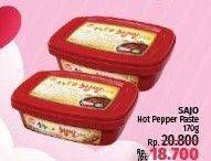 Promo Harga SAJO Hot Pepper Pasta 170 gr - LotteMart