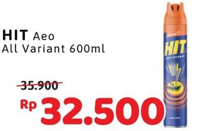 Promo Harga HIT Aerosol All Variants 600 ml - Alfamidi