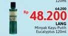 Promo Harga Cap Lang Minyak Ekaliptus Aromatherapy 120 ml - Alfamidi