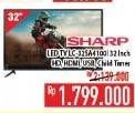 Promo Harga SHARP LC-32SA4100i | LED TV  - Hypermart