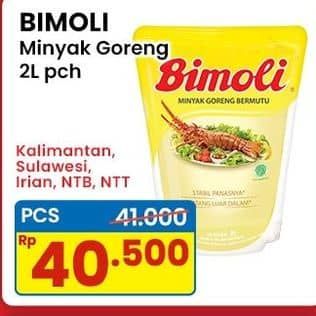 Promo Harga Bimoli Minyak Goreng 2000 ml - Indomaret