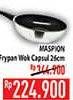 Promo Harga MASPION Frypan Wok Capsul 25cm  - Hypermart