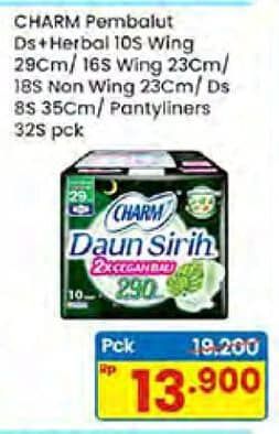 Promo Harga CHARM  - Indomaret