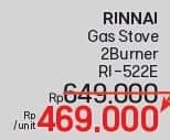Promo Harga Rinnai RI 522E  - LotteMart