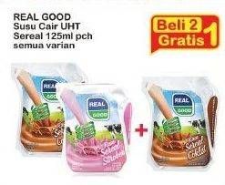 Promo Harga Real Good Susu UHT All Variants 125 ml - Indomaret