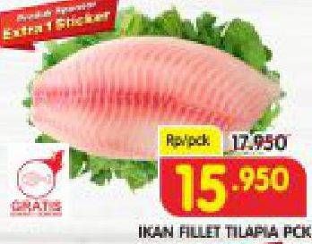 Promo Harga Ikan Fillet Tilapia  - Superindo