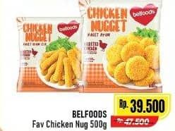 Promo Harga Belfoods Nugget Chicken Nugget 500 gr - Alfamart