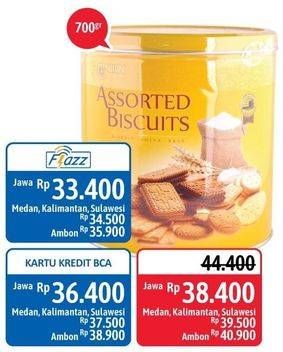 Promo Harga NISSIN Assorted Biscuits 700 gr - Alfamidi