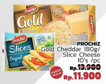 PROCHIZ Gold Cheddar/PROCHIZ Slices