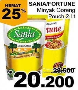 Promo Harga Sania / Fortune Minyak Goreng 2 ltr - Giant