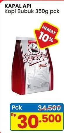 Promo Harga Kapal Api Kopi Spesial Silver 350 gr - Indomaret