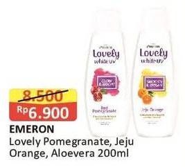 Promo Harga EMERON Lovely Hand Body Lotion Aloe Vera 200 ml - Alfamart