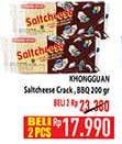 Promo Harga Khong Guan Saltcheese BBQ, Regular 200 gr - Hypermart