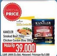 KANZLER Smoked Beef 250gr / Chicken Cordon Bleu 300gr