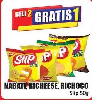 Promo Harga Nabati Siip Richeese, Richoco, Jagung Bakar 50 gr - Hari Hari