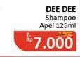 Promo Harga DEE DEE Children Shampoo Apple 125 ml - Alfamidi