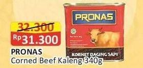 Promo Harga PRONAS Corned Beef Regular 340 gr - Alfamart