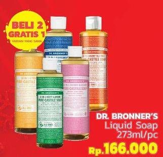Promo Harga DR BRONNERS Liquid Soap 237 ml - LotteMart