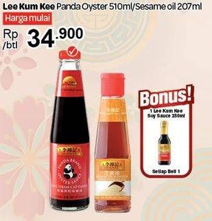 Promo Harga LEE KUM KEE Oyster Sauce Cap Panda 510 gr - Carrefour