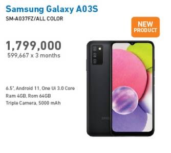 Promo Harga SAMSUNG Galaxy A03S All Variants  - Electronic City