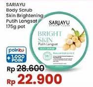 Promo Harga Sariayu Body Scrub Skin Brightening Putih Langsat 175 gr - Indomaret