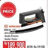 Promo Harga MASPION HA-110  - Hypermart
