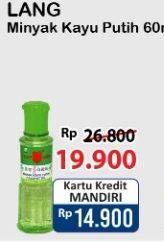 Promo Harga CAP LANG Minyak Kayu Putih 60 ml - Alfamart