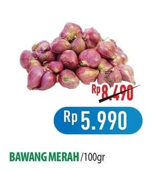 Promo Harga Bawang Merah per 100 gr - Hypermart