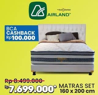 Promo Harga Airland Matras Set 160x200cm  - COURTS