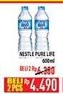 Promo Harga NESTLE Pure Life Air Mineral 600 ml - Hypermart