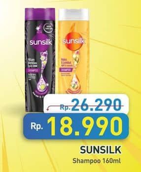 Promo Harga Sunsilk Shampoo 160 ml - Hypermart