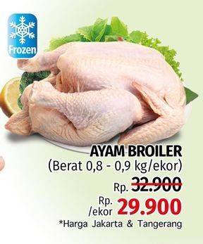 Promo Harga Ayam Broiler 800 gr - LotteMart