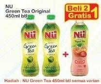 Promo Harga NU Green Tea Kecuali Original 450 ml - Indomaret