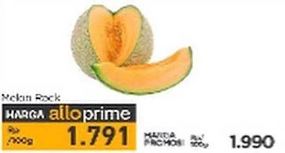 Promo Harga Melon Rock per 100 gr - Carrefour