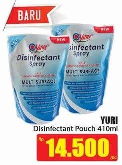 Promo Harga YURI Disinfectant Spray 410 ml - Hari Hari