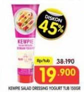 Promo Harga Kewpie Saus Manis Salad Dressing Yogurt 150 gr - Superindo