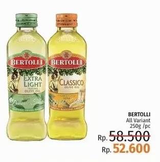 Promo Harga BERTOLLI Olive Oil All Variants 250 ml - LotteMart