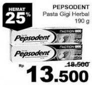 Promo Harga PEPSODENT Pasta Gigi Action 123 Herbal 190 gr - Giant