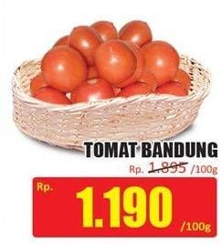 Promo Harga Tomat Bandung per 100 gr - Hari Hari