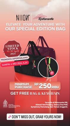 Promo Harga Our Special Edition Bag  - Pizza Hut