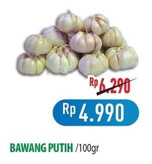Promo Harga Bawang Putih per 100 gr - Hypermart